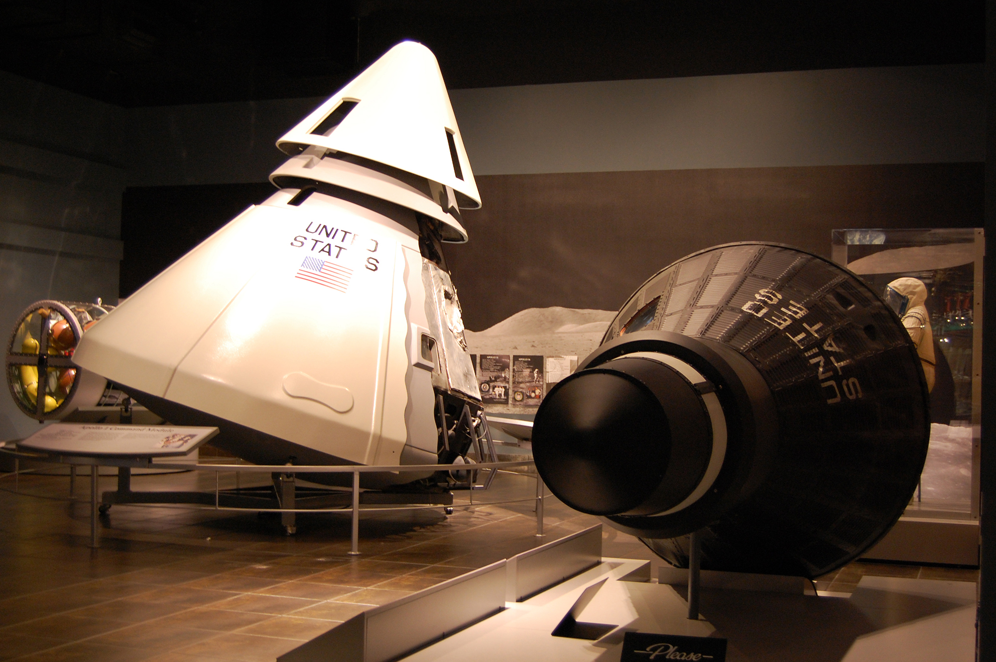 Apollo Artifacts: Apollo Command Module storage locker U4