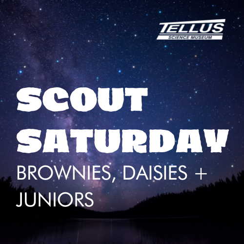 Brownies, Daisies, & Juniors Night Sky Program at Tellus Science Museum