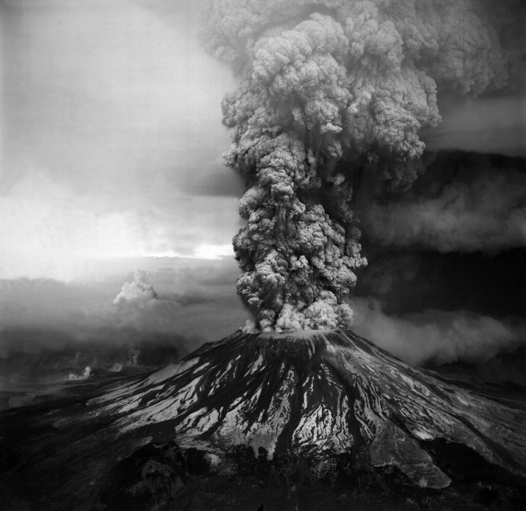 Mount St. Helens eruption