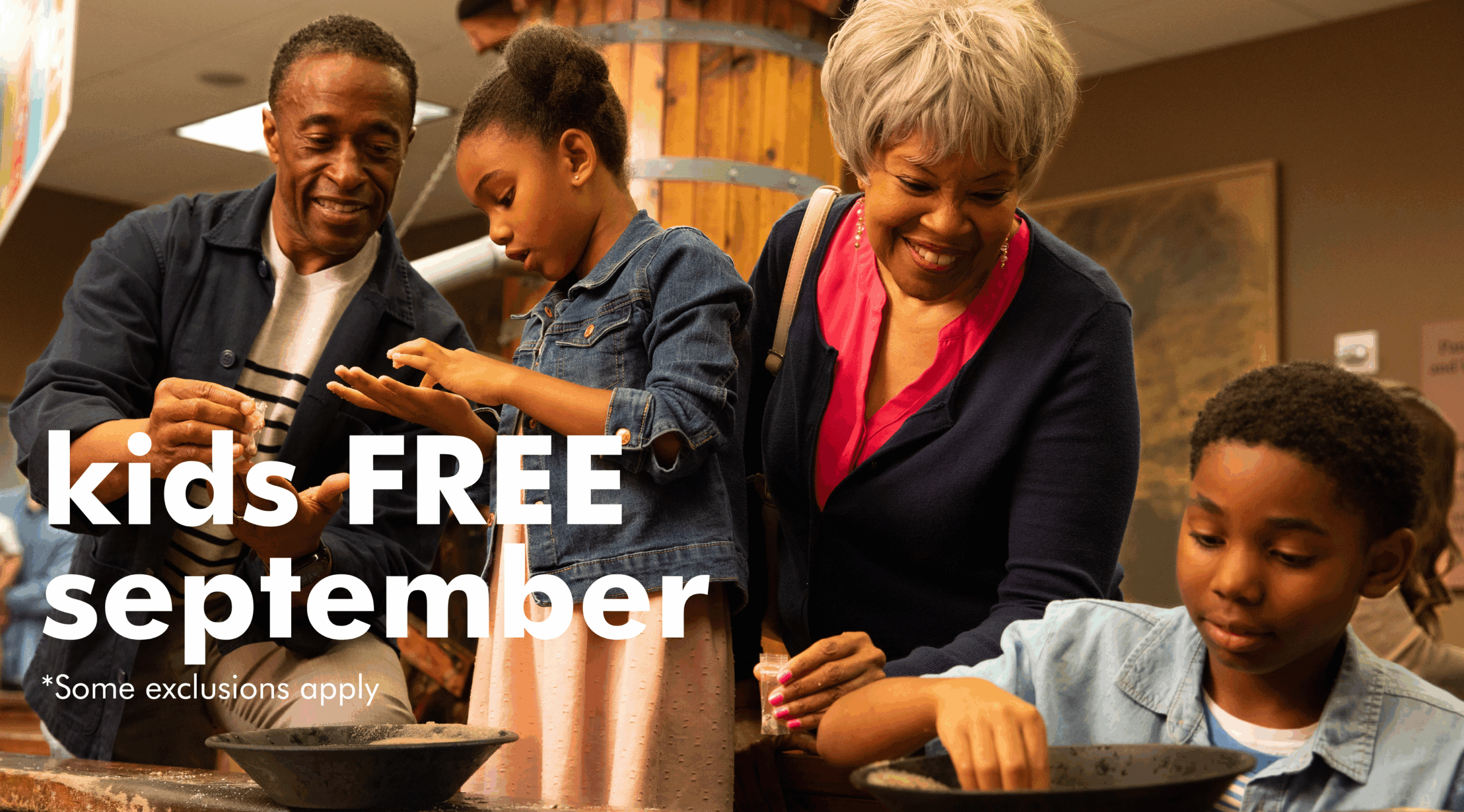 Kids Free September at Tellus Science Museum