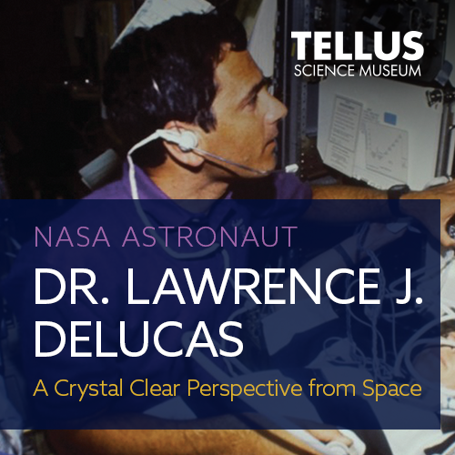 Dr. Larry DeLucas at Tellus Science Museum