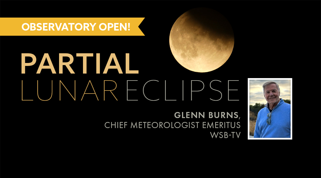 Partial Lunar Eclipse at Tellus Science Museum
